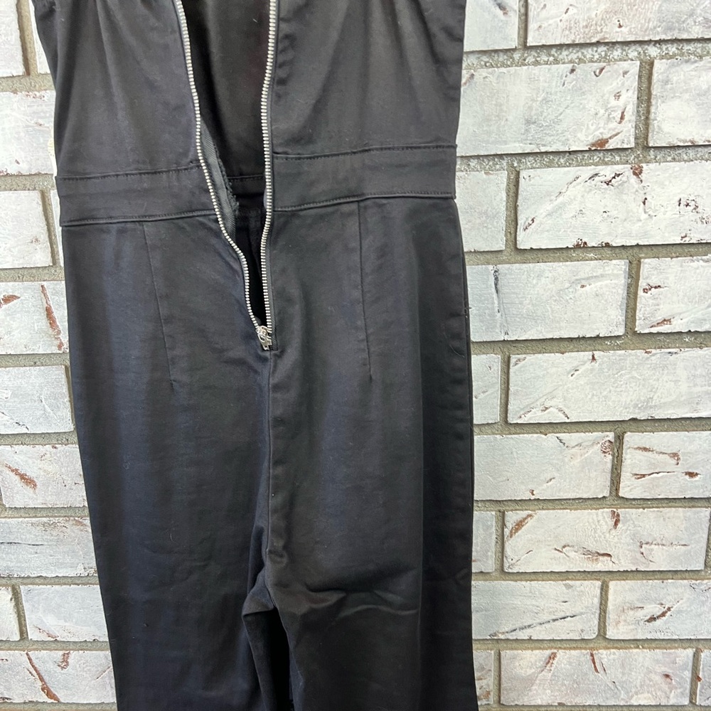 Altar’d State | Black Denim Jumpsuit - Picture 9 of 12